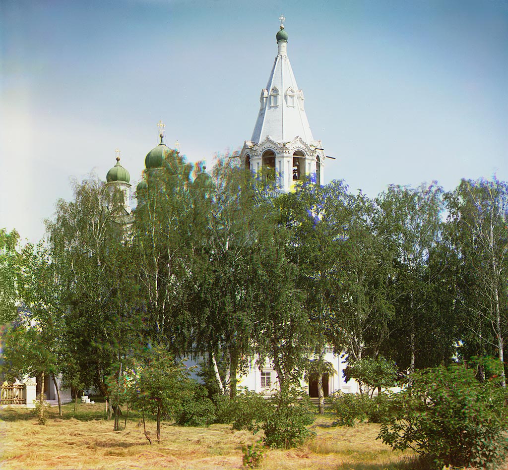 С. М. Прокудин-Горский. Успенский собор в Далматовском монастыре. 1912 год