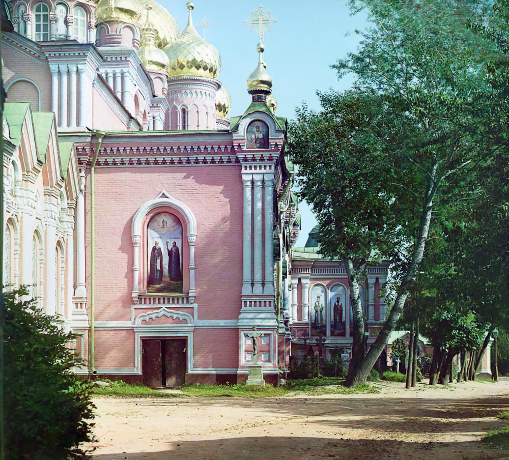 С. М. Прокудин-Горский. Богоявленский женский монастырь. Кострома. 1910 год