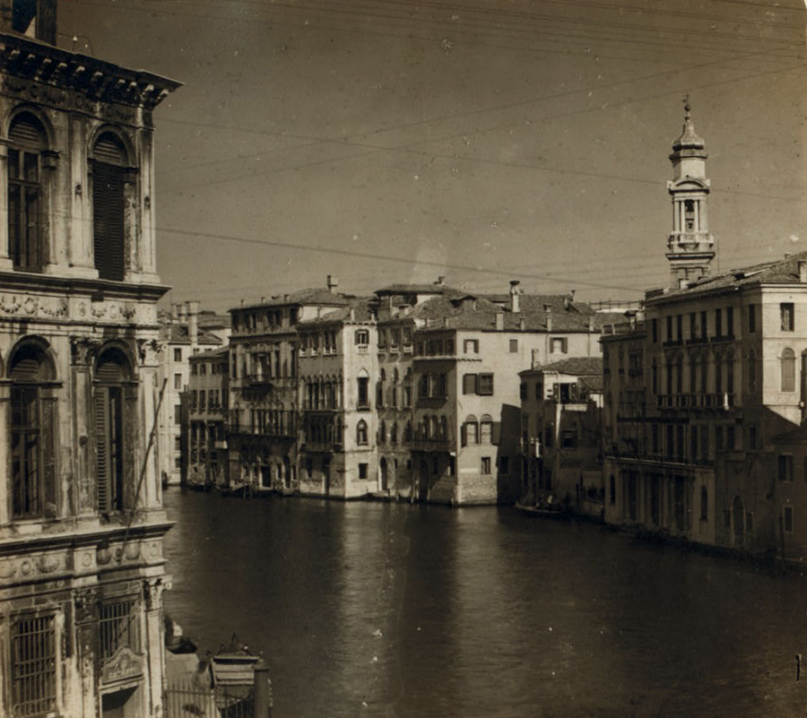 С. М. Прокудин-Горский. Canale Grande. Венеция. 1906 г.