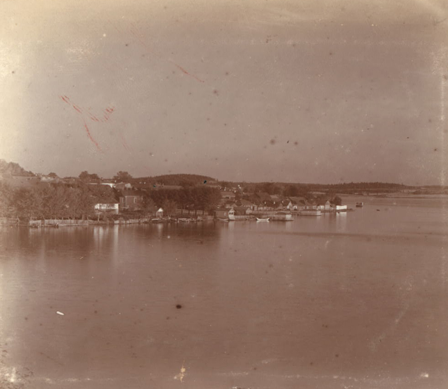 С. М. Прокудин-Горский. Вид на Кушвинский пруд. 1909 г.