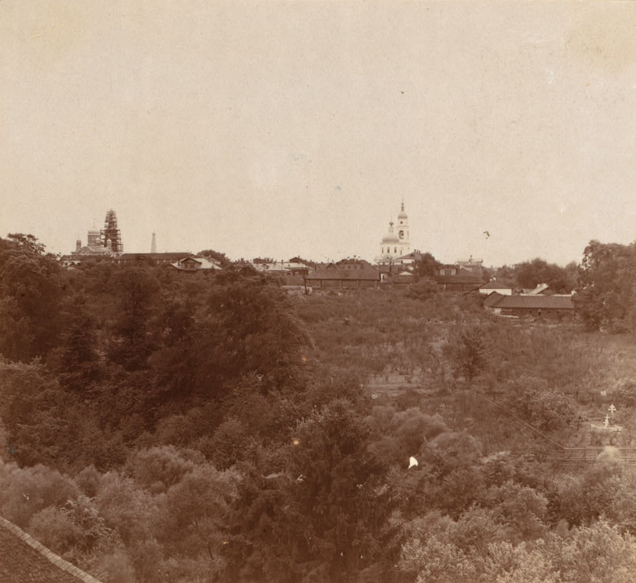 С. М. Прокудин-Горский. Мало-Ярославец. Вид на город с севера. 1912 год