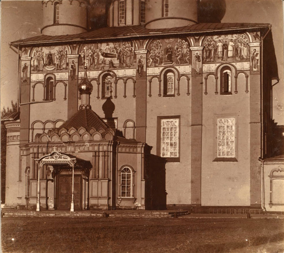 С. М. Прокудин-Горский. Фрески на стенах Успенского собора в Ярославле. 1910 год